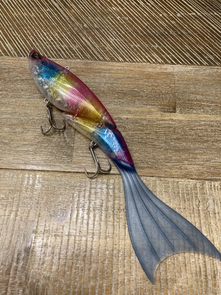 ランブルフィッシュテールをつけたダヴィンチ